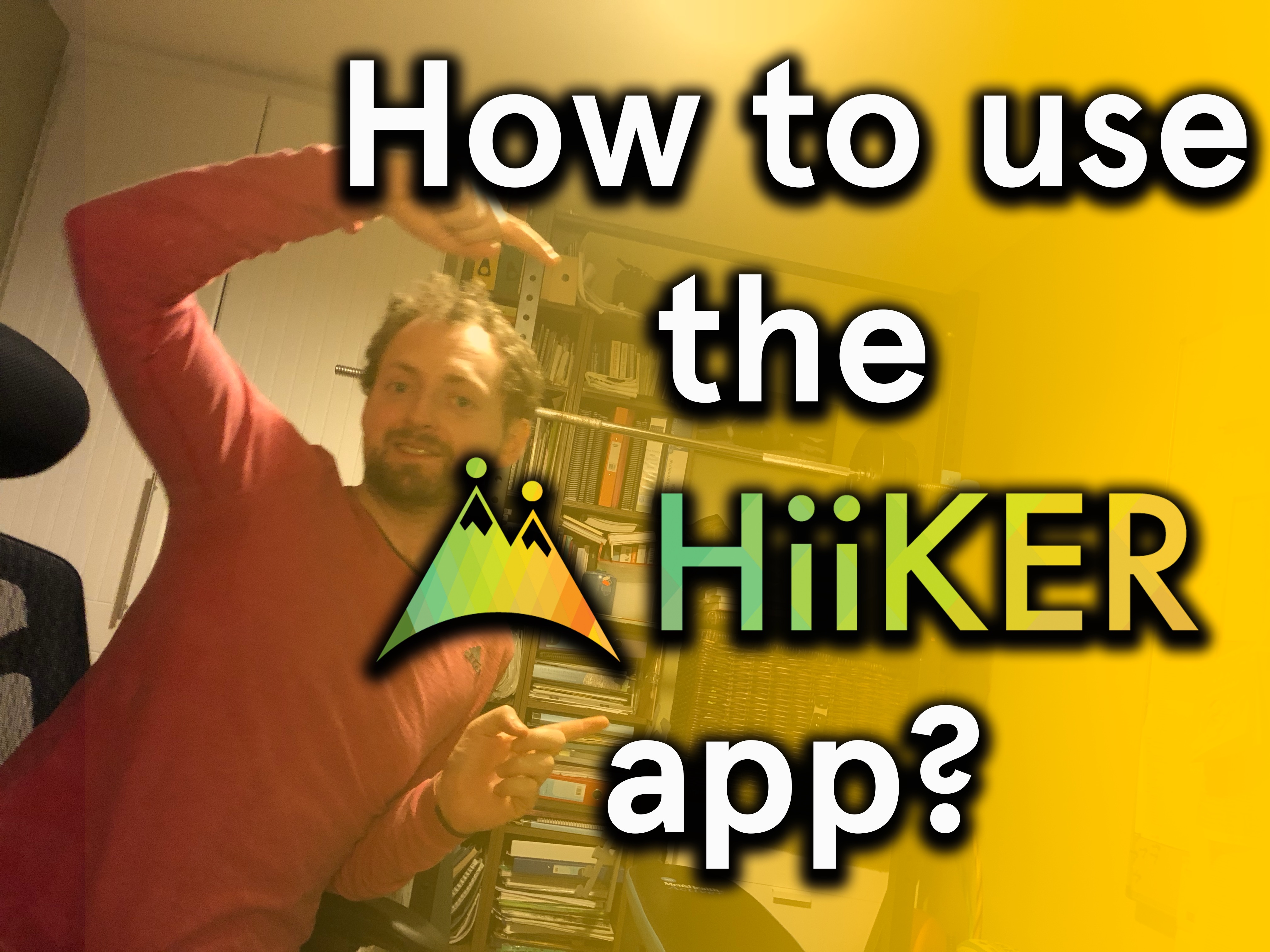 Hiiker App Tutorial: How to use the app!