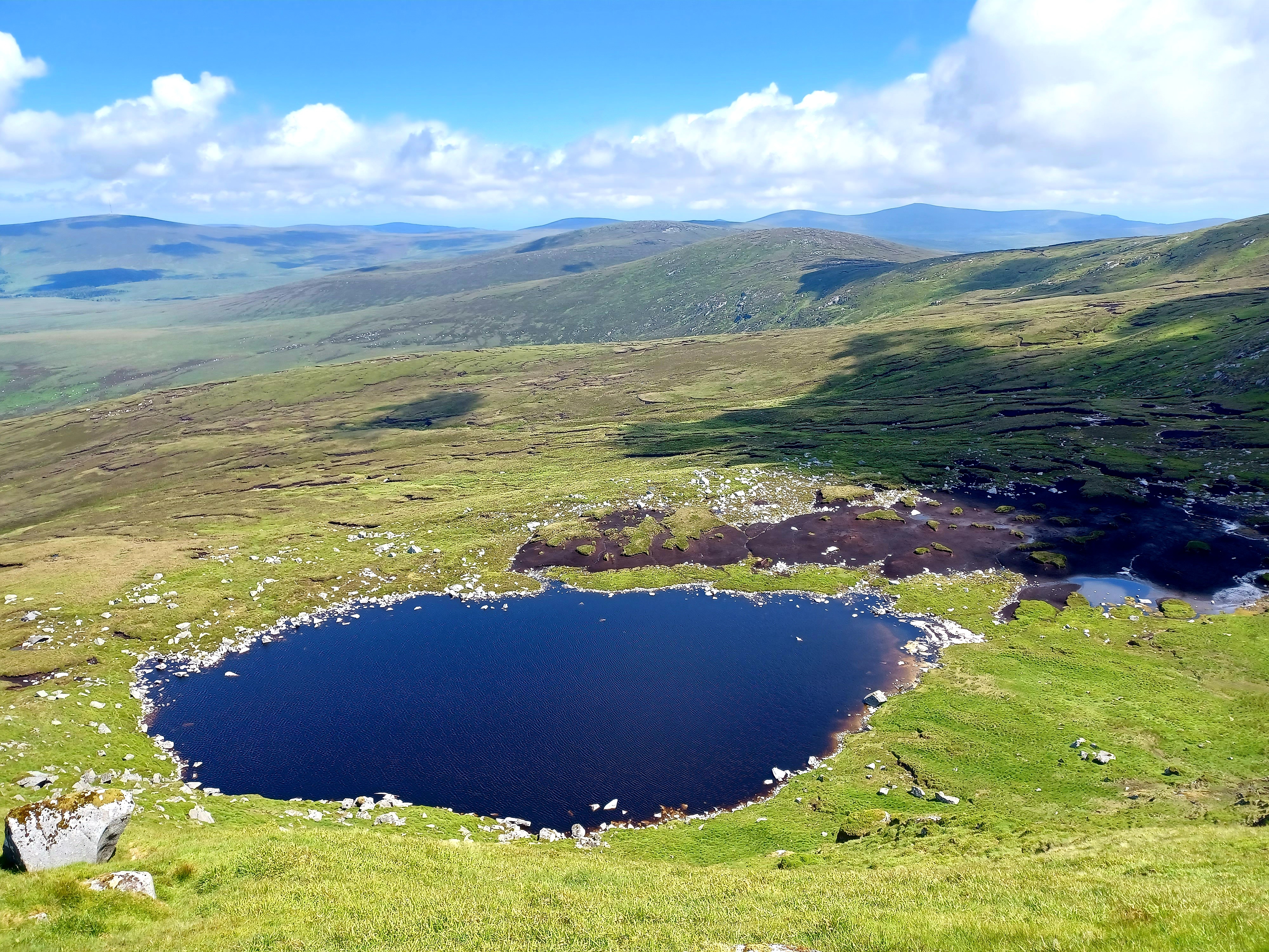 Mullaghcleevaun… with a pitstop at Wicklow’s most remote lake!