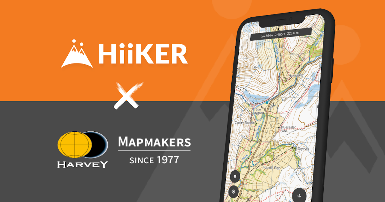 HARVEY Maps are now on HiiKER