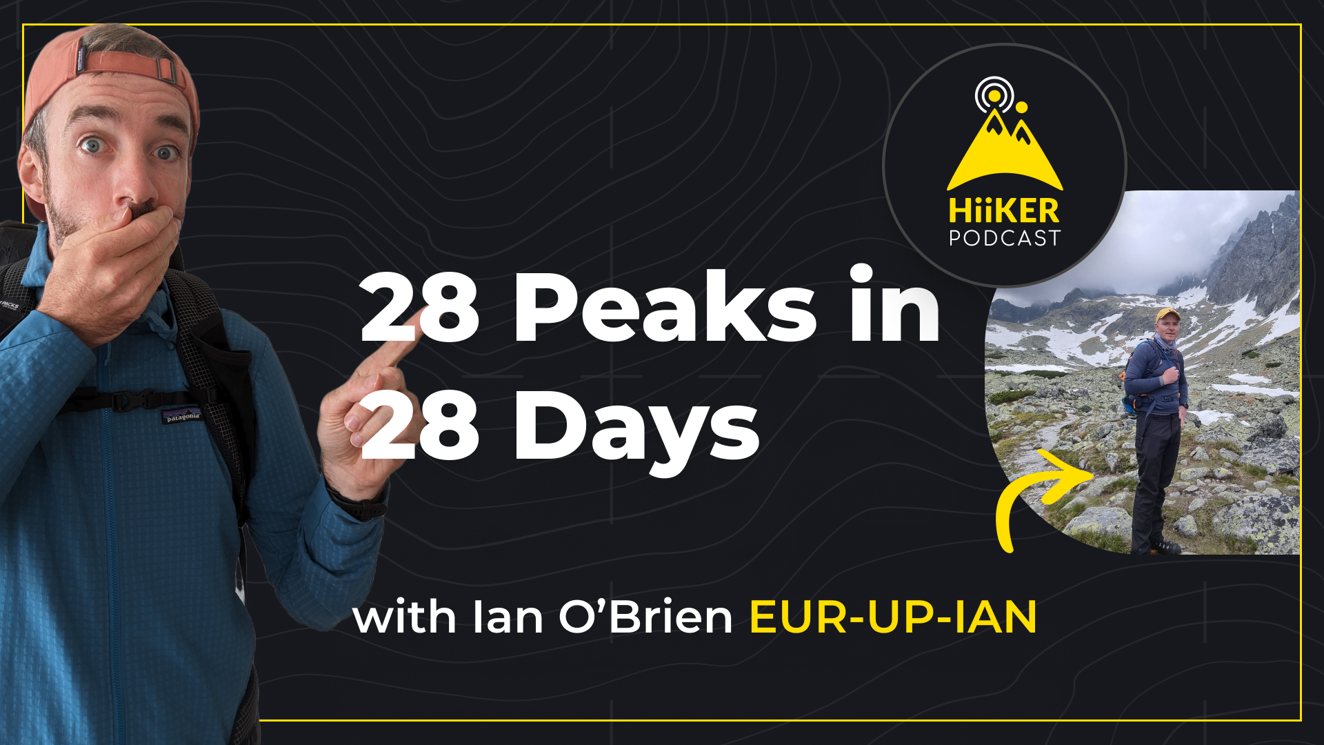 Climbing 28 Peaks in 28 days with Parkinson’s Disease – Ian O’Brien – The HiiKER Podcast